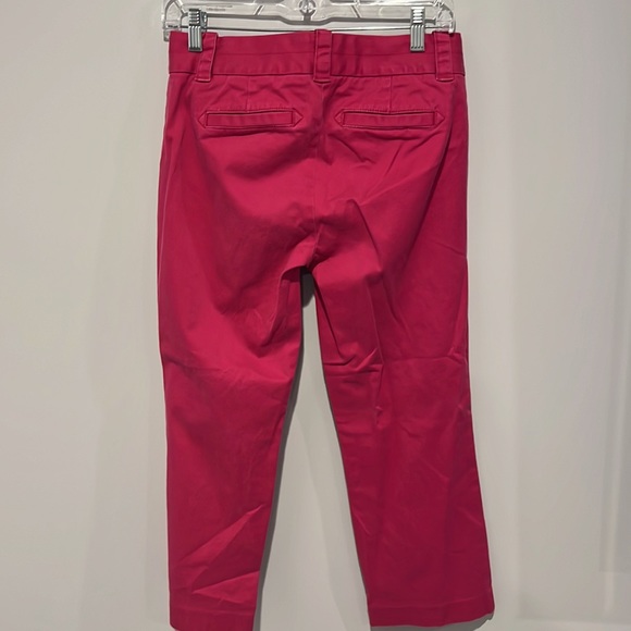 J.Crew cropped magenta pants - Picture 2 of 3
